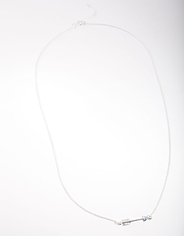 Sterling Silver Arrow Necklace