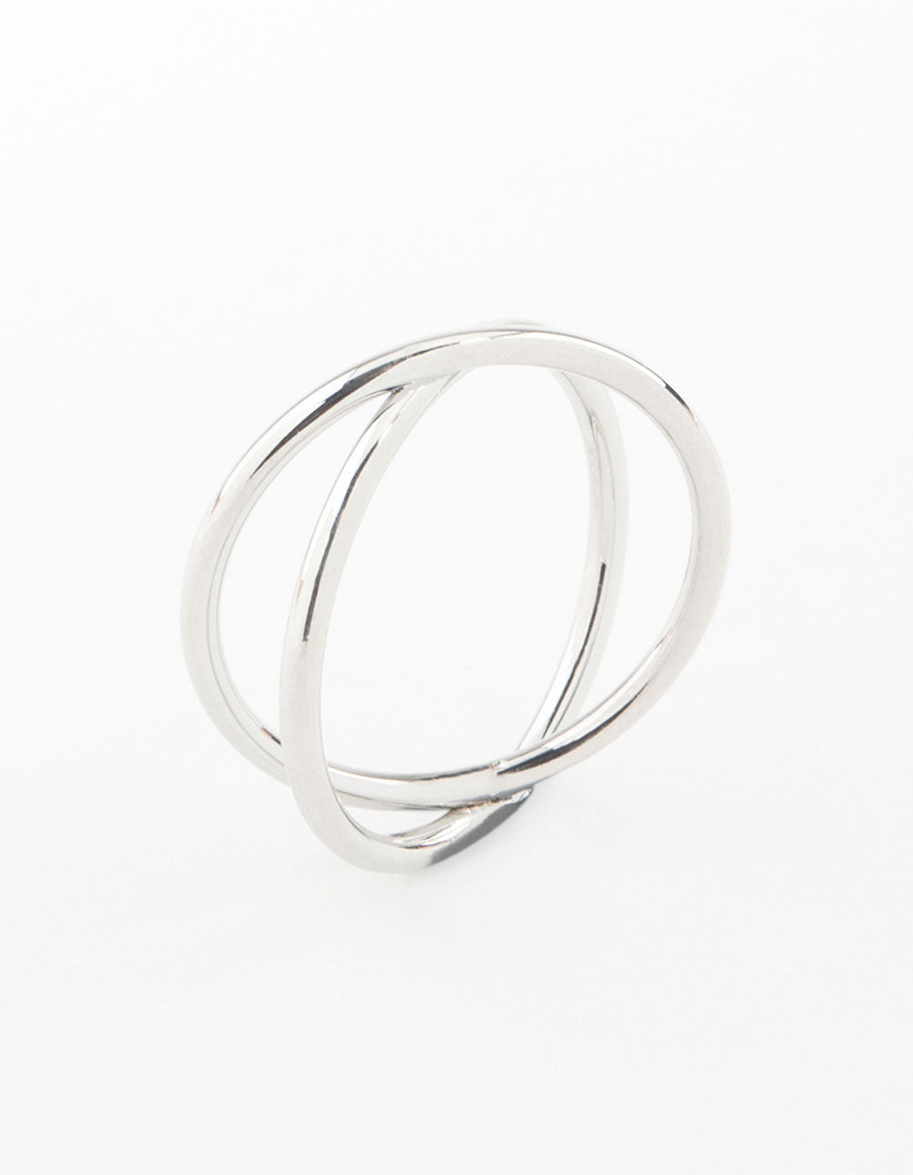 Silver Crossover X Ring