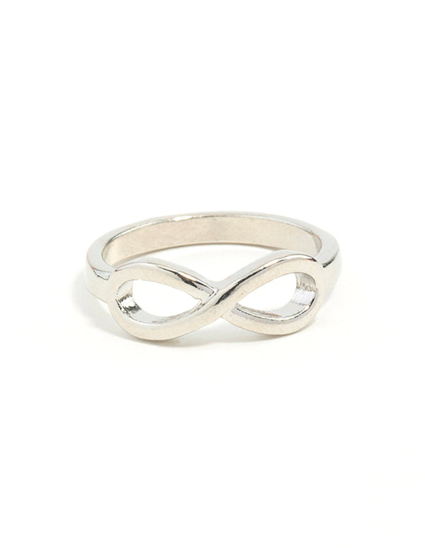 Silver Infinity Classic Ring