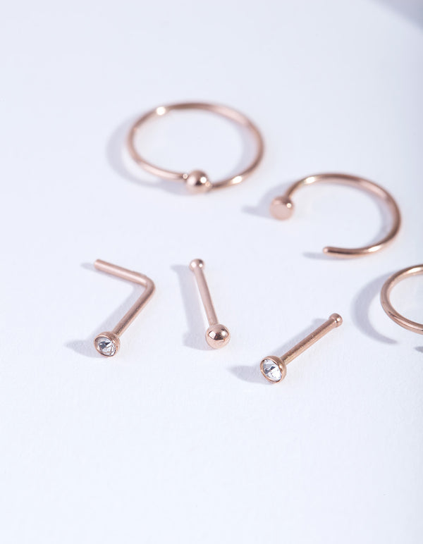 Rose Gold Classic Mix Nose 6-Pack