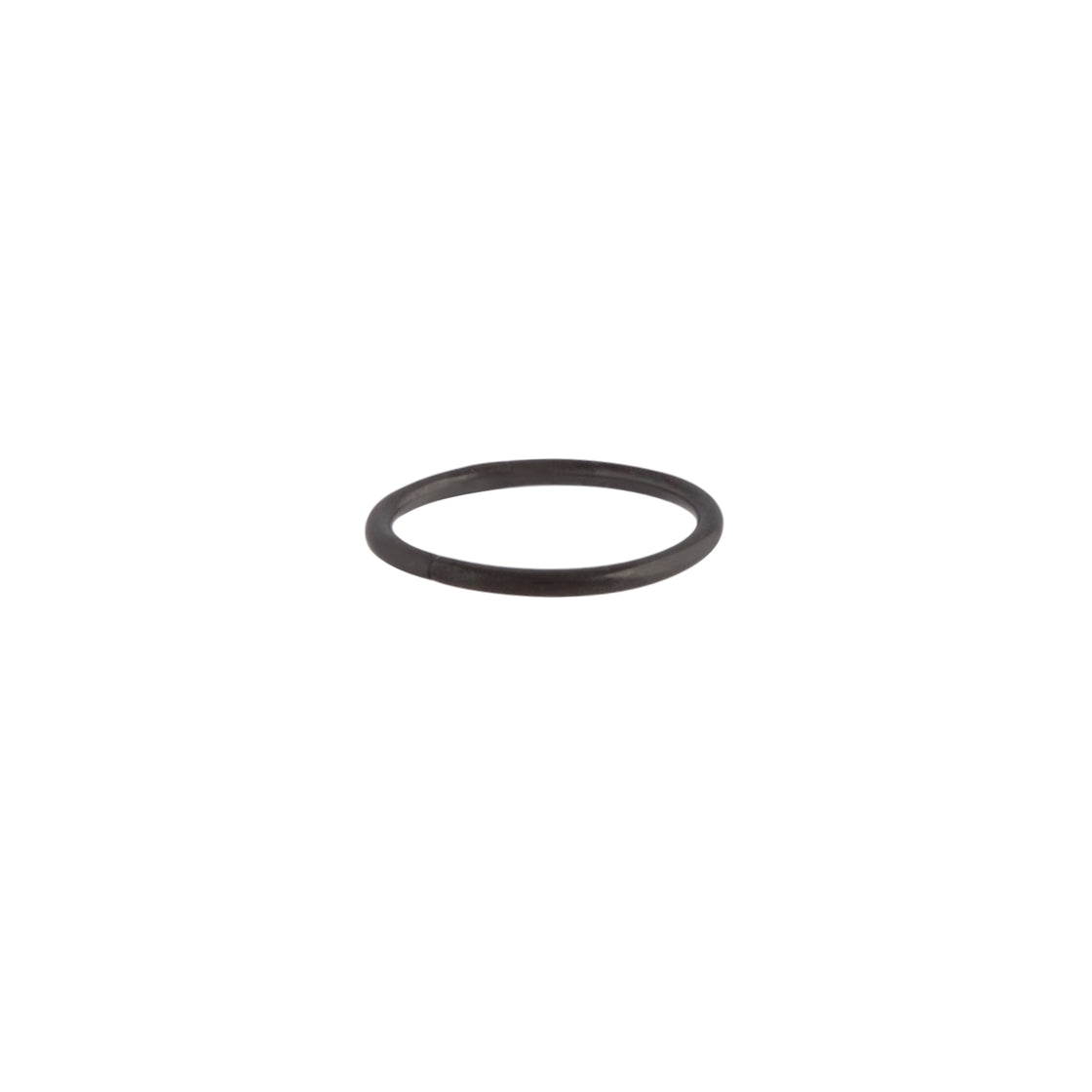 Black Thin Clicker Ring