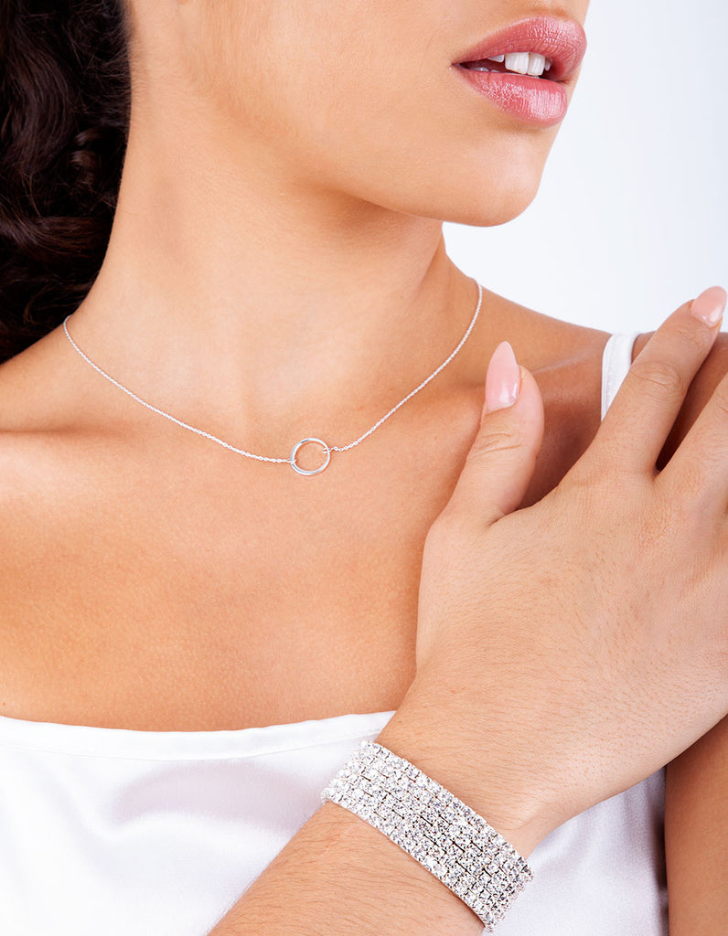 Silver Mixed Width Cup Chain Bracelet Pack Lovisa