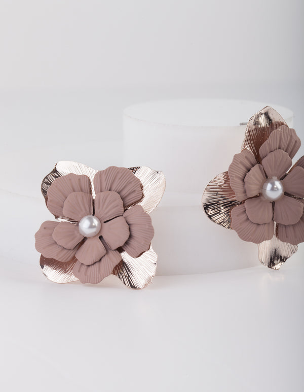 PALMS RG LEAF FRAMED FLOWER ER