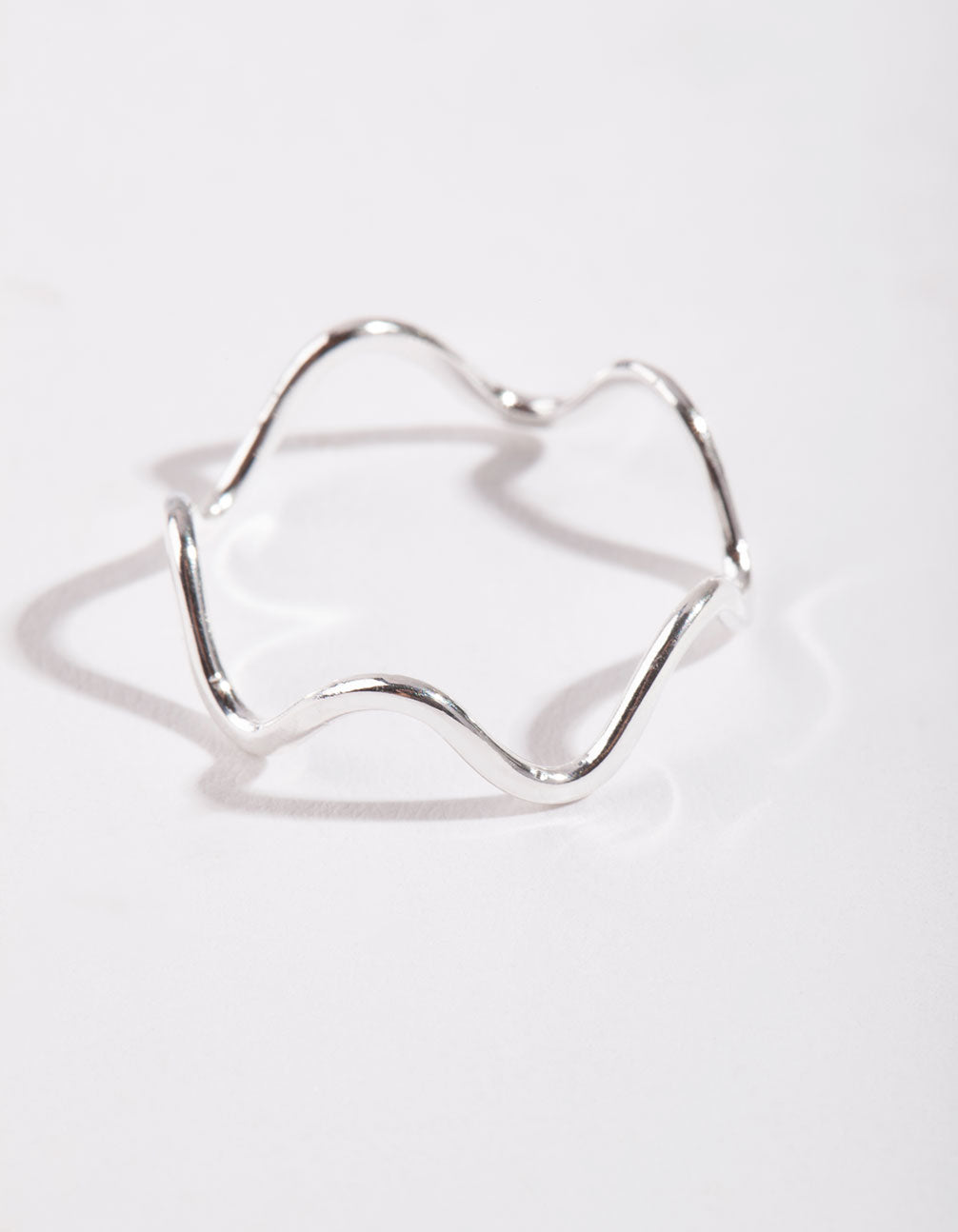 Sterling Silver Swiggle Band Ring
