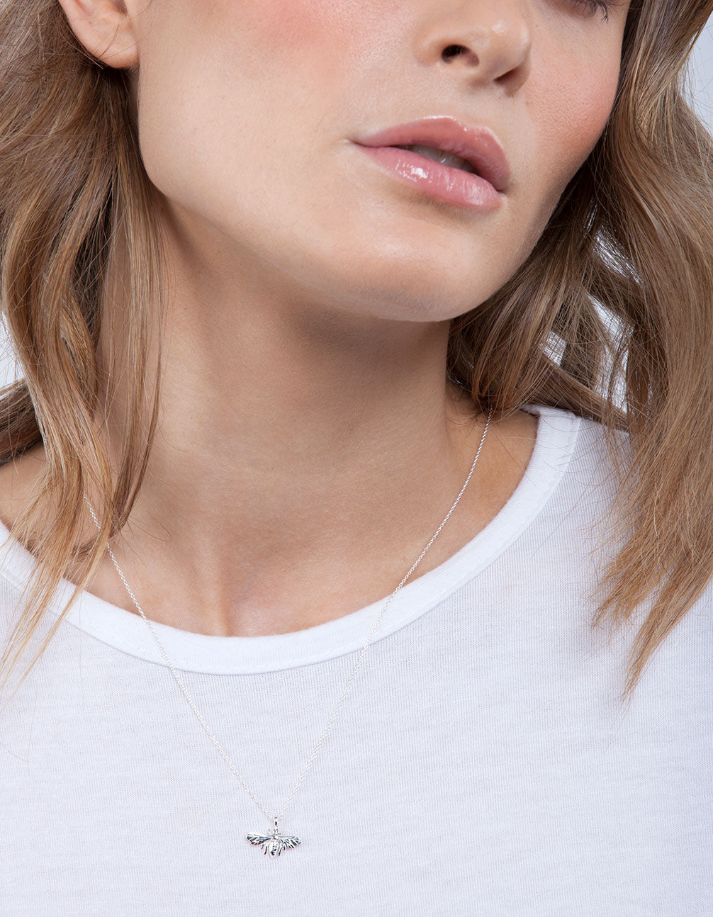 Sterling Silver Bee Necklace