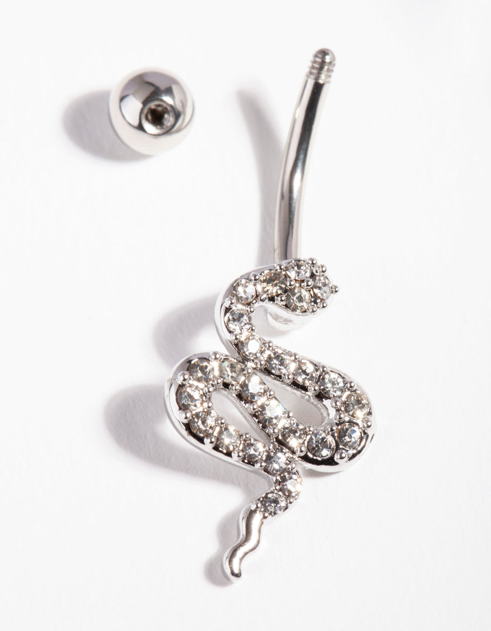Diamante Snake Belly Bar