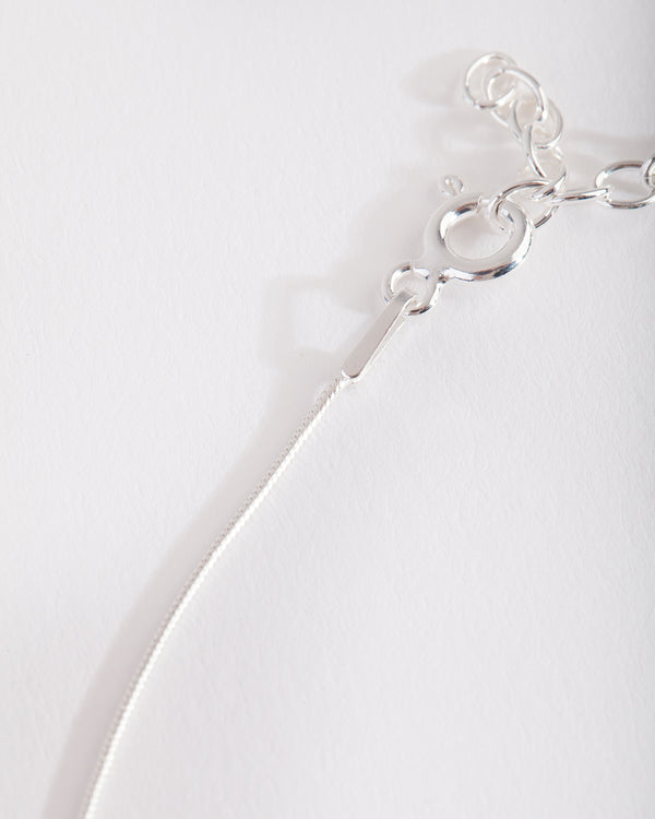 Sterling Silver Fine Snake Chain 60cm Necklace