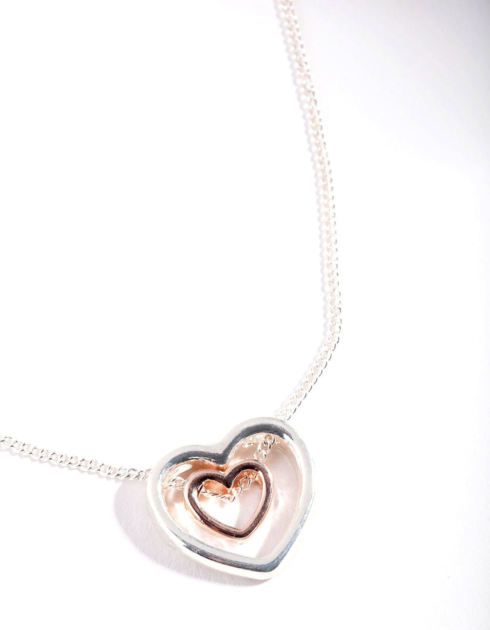 Rose Gold Heart Necklace
