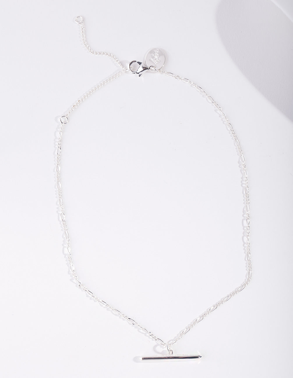 Silver Plated Bar Necklace