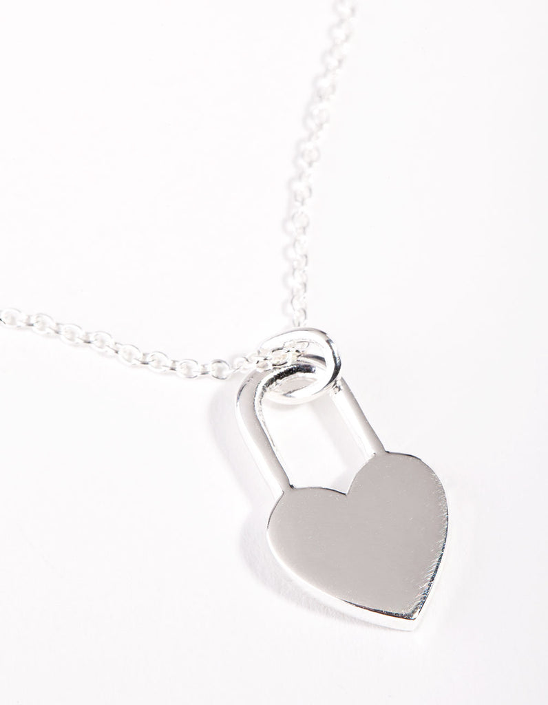 Le Bebè Lock Your Love Moschettone Cuore Oro Rosa - Elemento Singolo 5cm, Per Bracciale Personalizzato