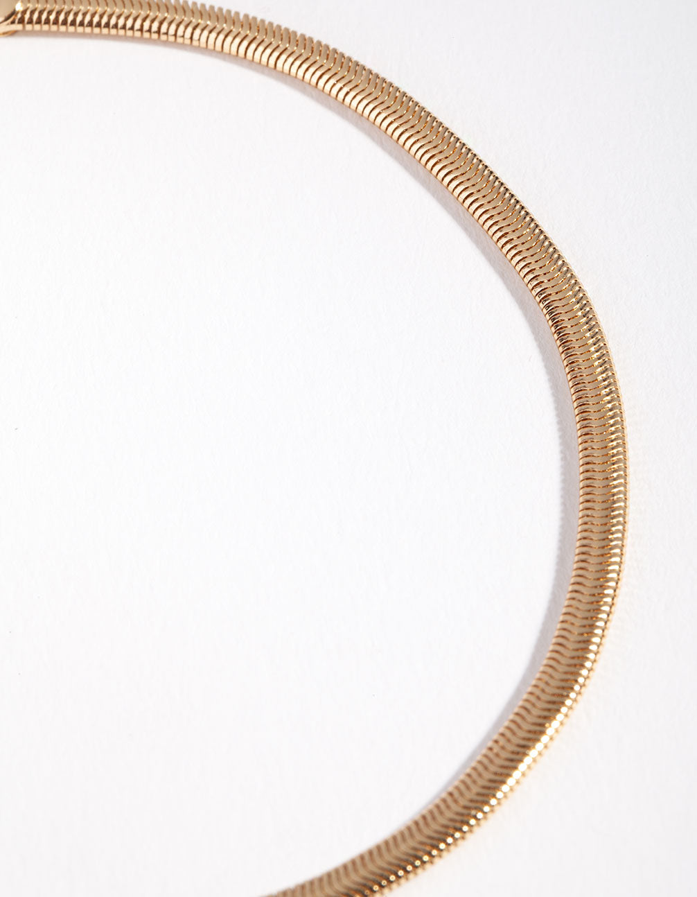 Gold Plated Snake Chain Anklet