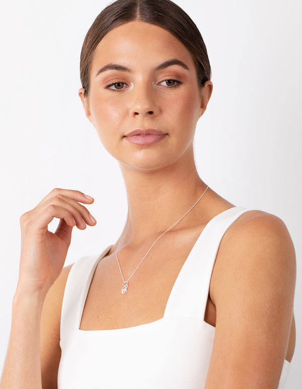 Sterling Silver Love Padlock Necklace