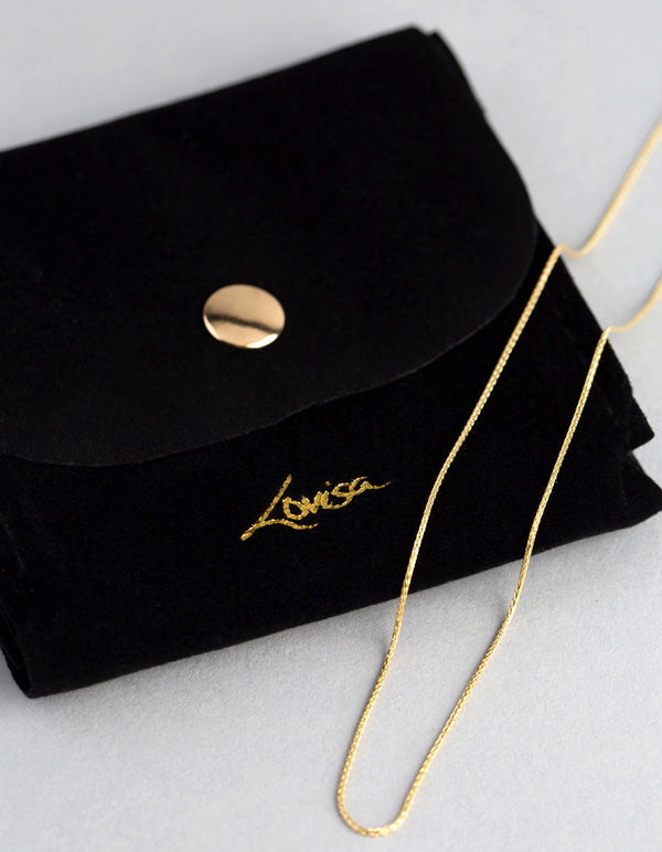 9ct Gold Spiga Chain Necklace