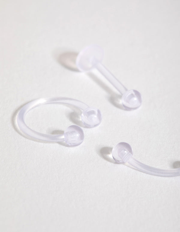 Silicone Mix Style Earring Pack