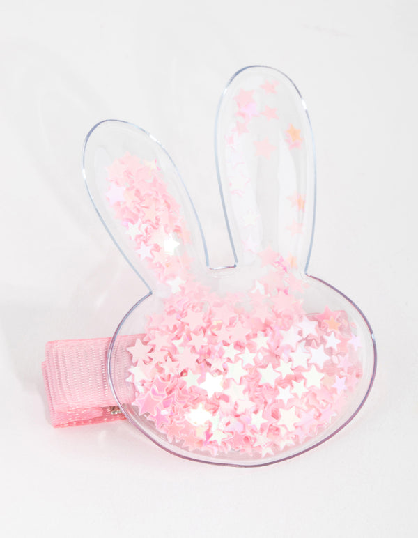 Kids Plastic Shaker Bunny Pack Clip