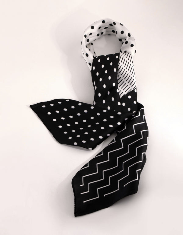 Spot & Stripe Scarf