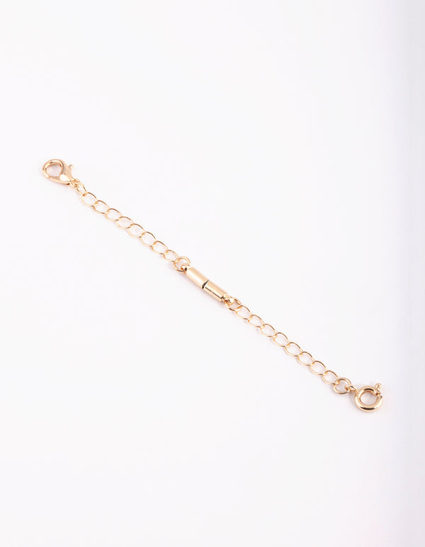 Gold Magnetic Necklace Extender