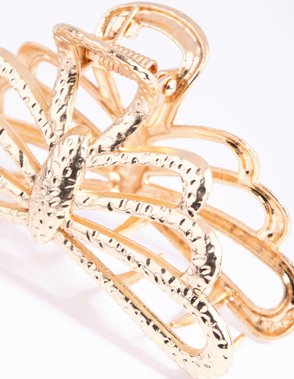 Gold Butterfly Claw