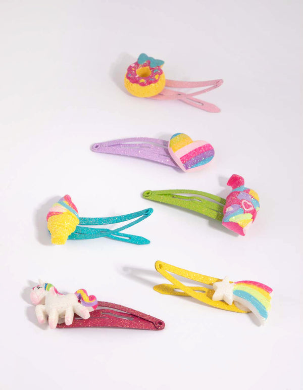 Kids Rainbow Sweets Snap 6-Pack