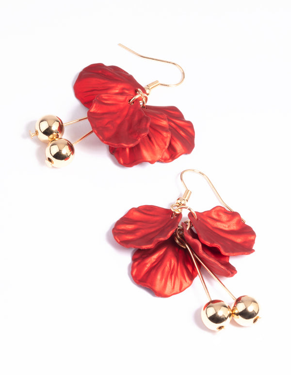 Red Cloud Earrings