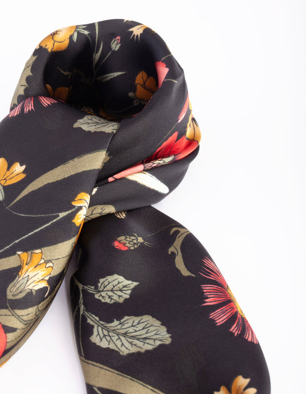Floral Print Bandana Hair Scarf