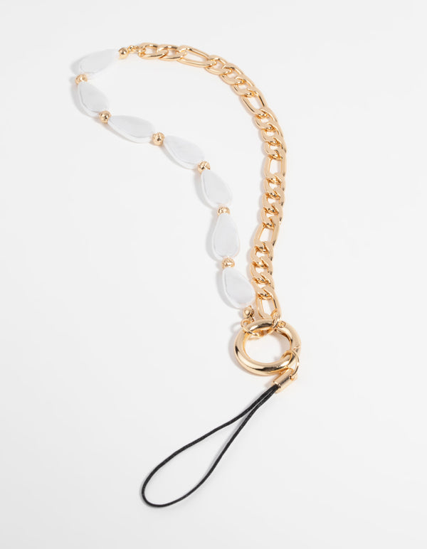 Pearl Phone Charm