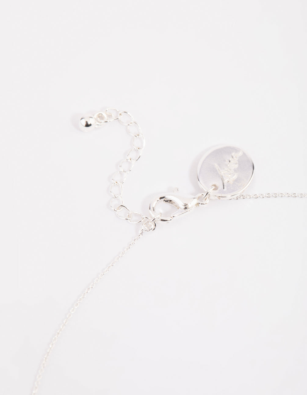 Silver Plated Brass Cubic Zirconia Fine Necklace