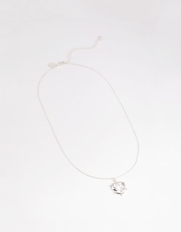 Silver Dolphin Necklace