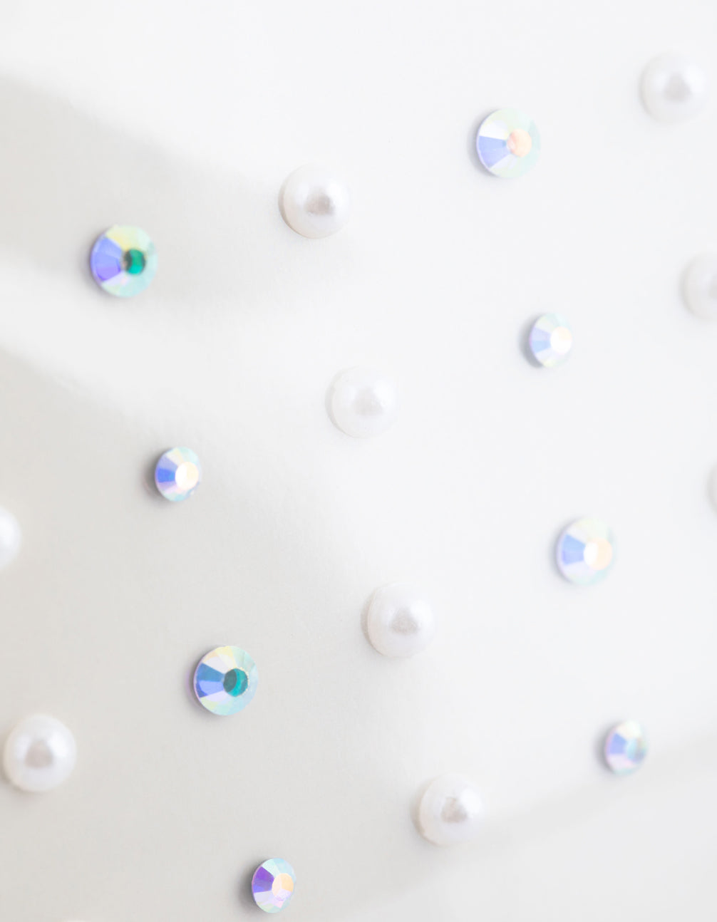 Pearl & Diamante Face Jewels