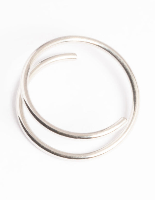 Surgical Steel Double Twist Nose Ring