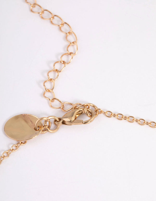 Kids White Daisy Necklace & Ring Set