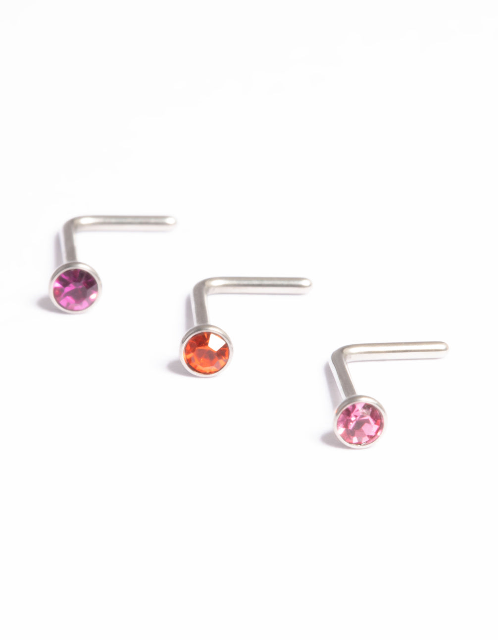 Titanium Colour L Bar Nose Pack