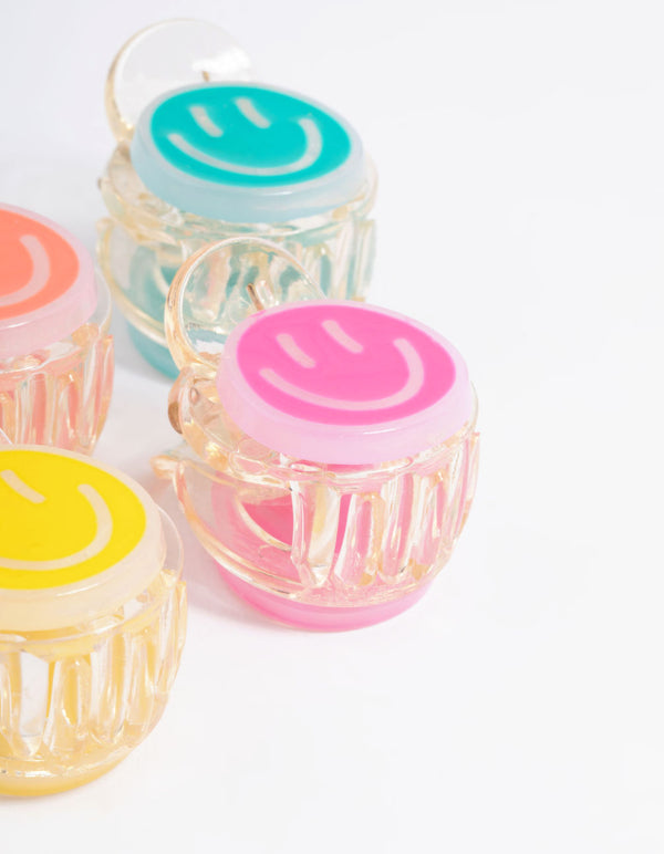 Smiley Face Claw 4-Pack