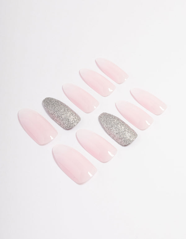 Glitter Press On Nails