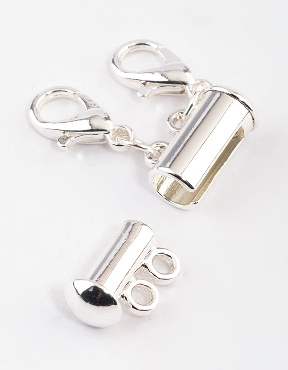 Silver Magnetic Two Necklace Separator