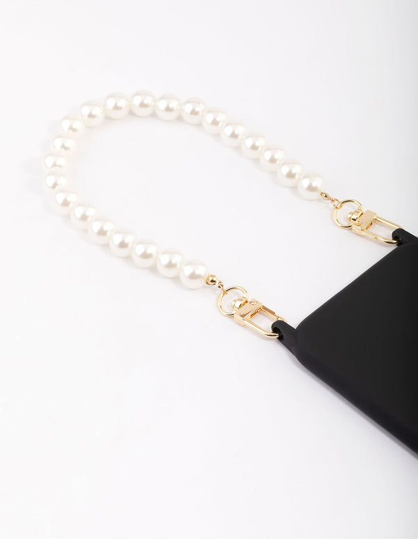 Pearl Wrap Phone Wrist Strap