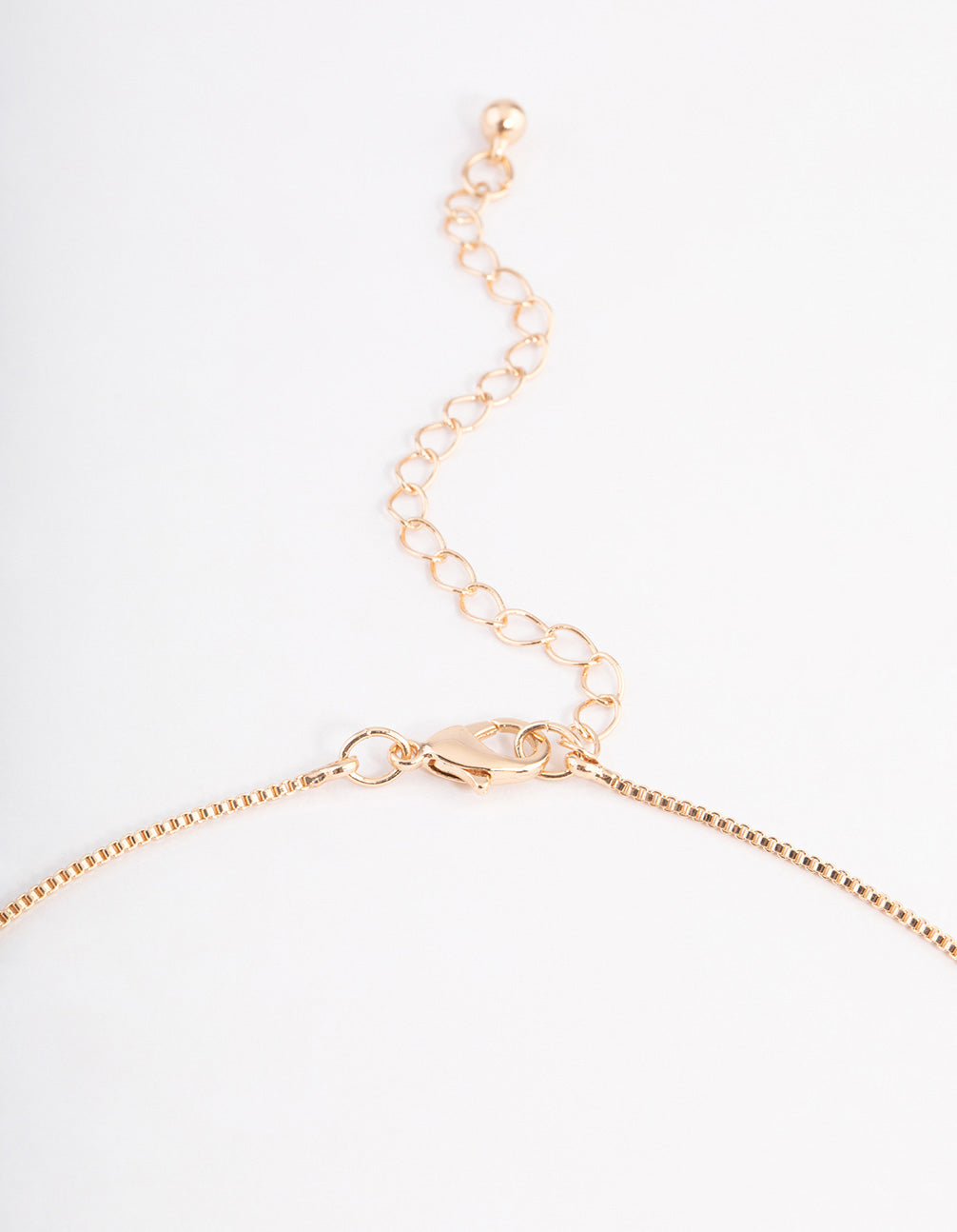 Gold Cubic Zirconia V Shape Jewellery Set