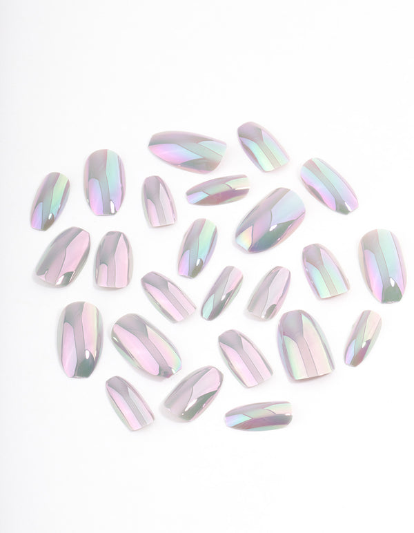 Lilac Glazed Press On Nails