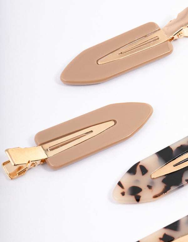 No Crease Hair Clips 4-Pack