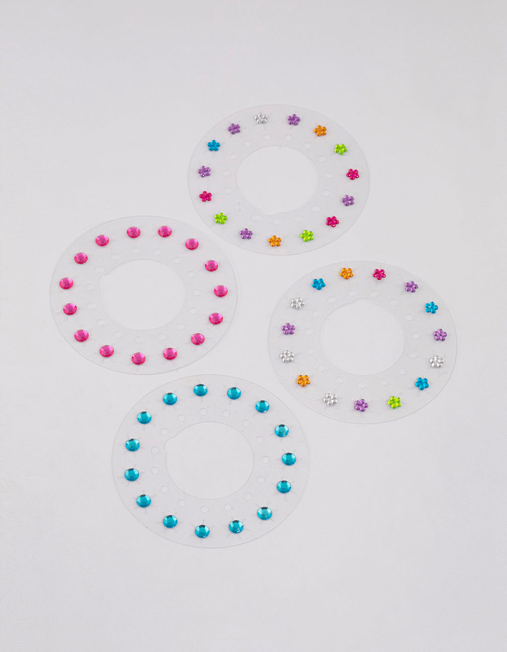 Rainbow Hair Gems Refill 4-Pack (60 Gems)