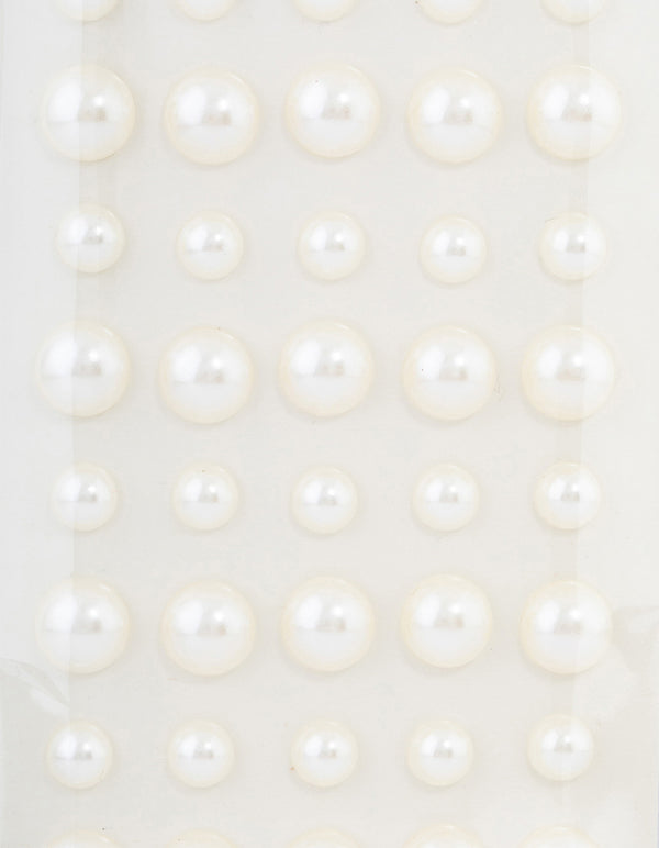 Mixed Pearl Hair Gems