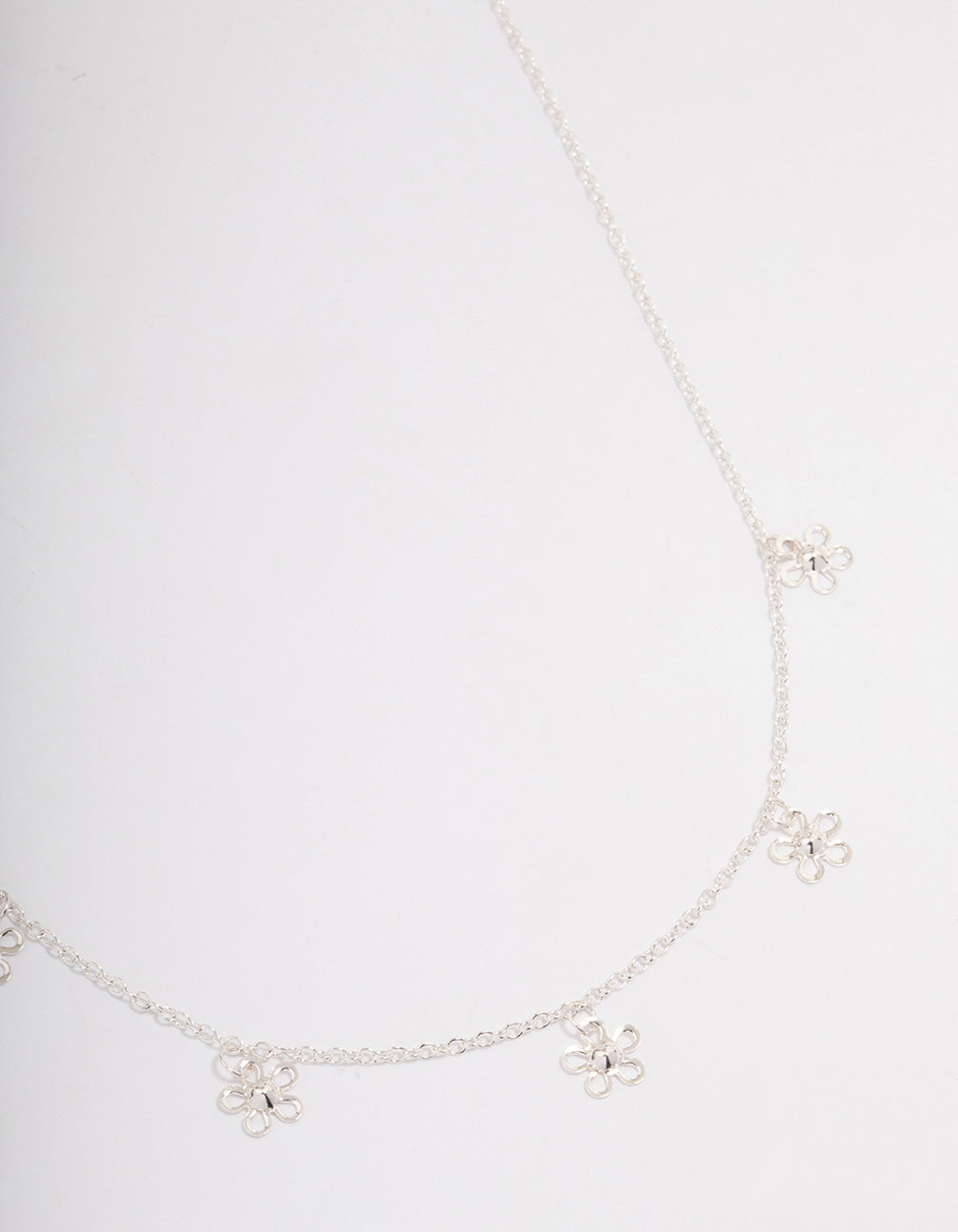 Silver Daisy Garden Necklace