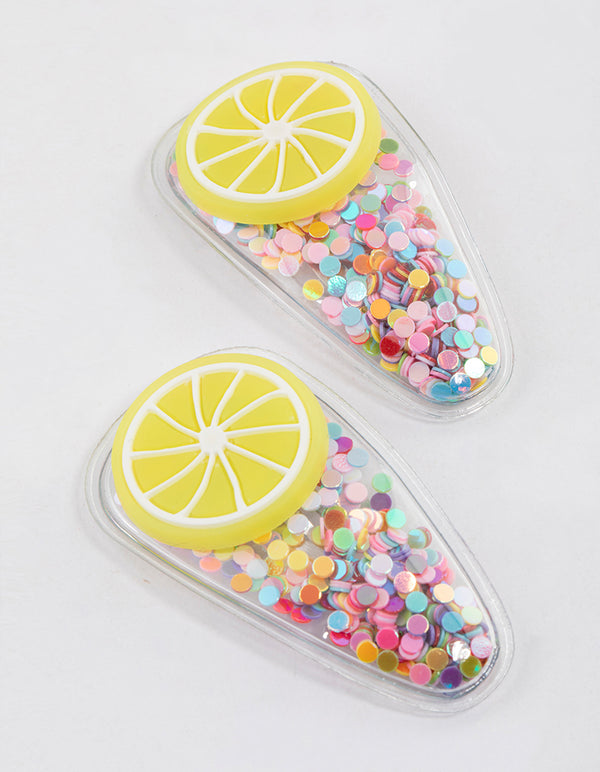 Kids Plastic Shaker Hair Snaps Pack