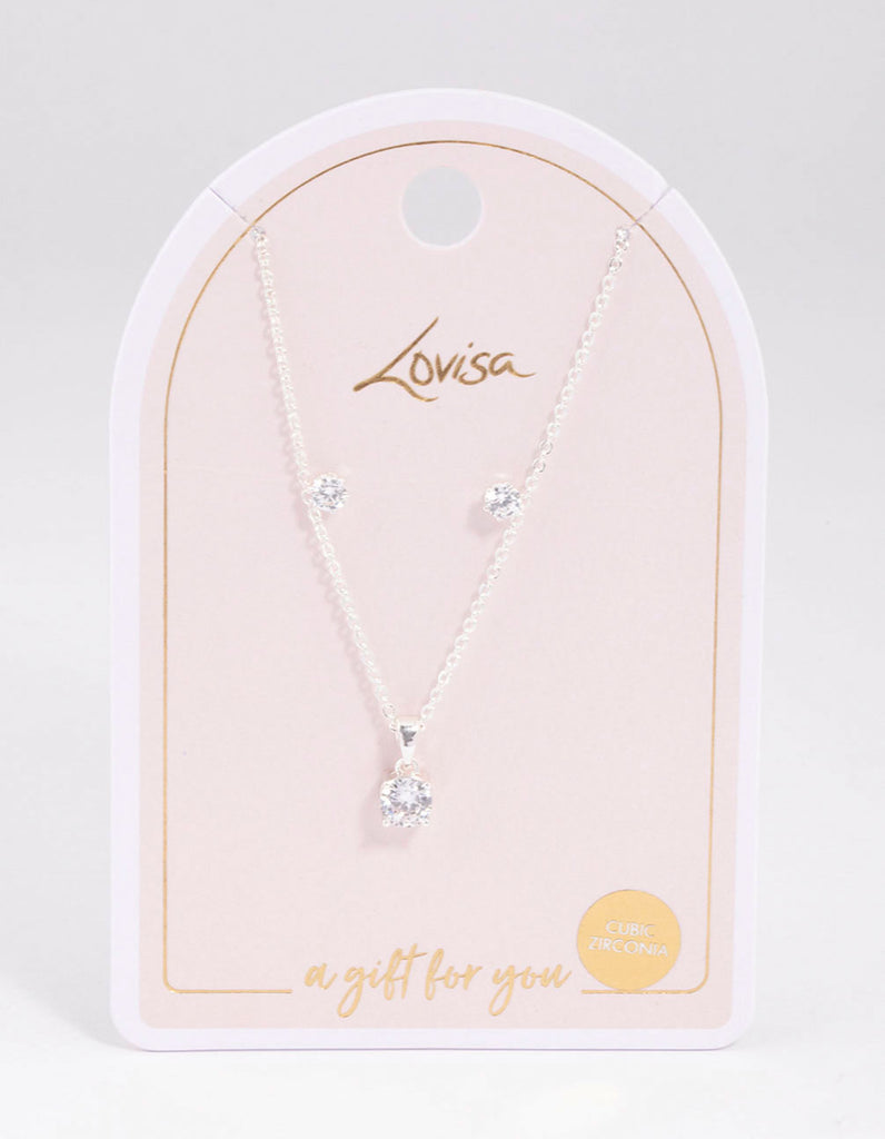Lovisa Jewellery Lovisa Uk Online Silver Round Solitaire Necklace