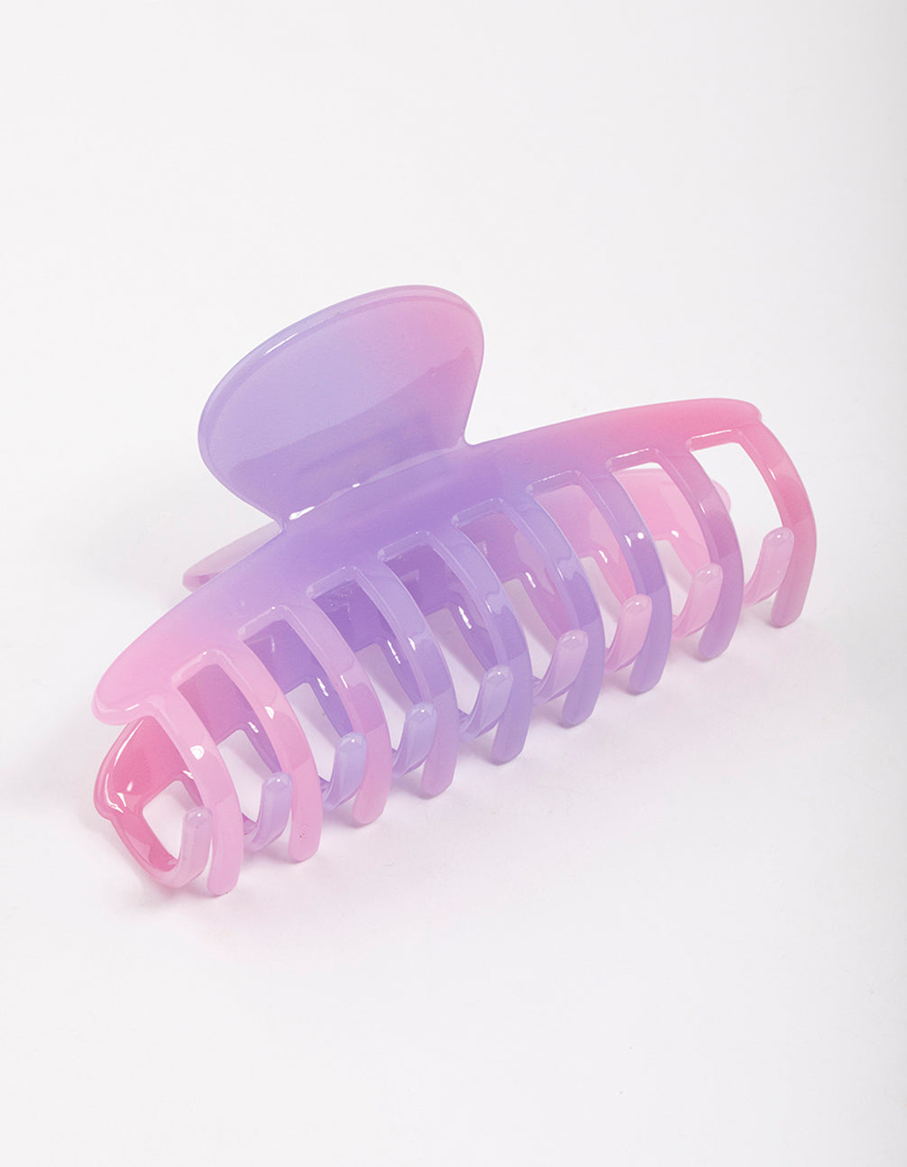 Pink & Purple Gradient Hair Claw Clip
