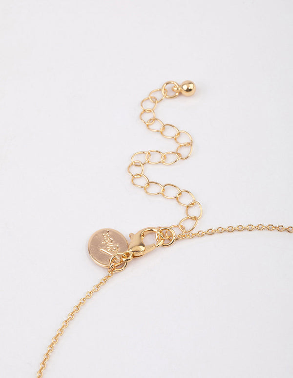 Gold Baguette Drop Jewellery & Polishing Set