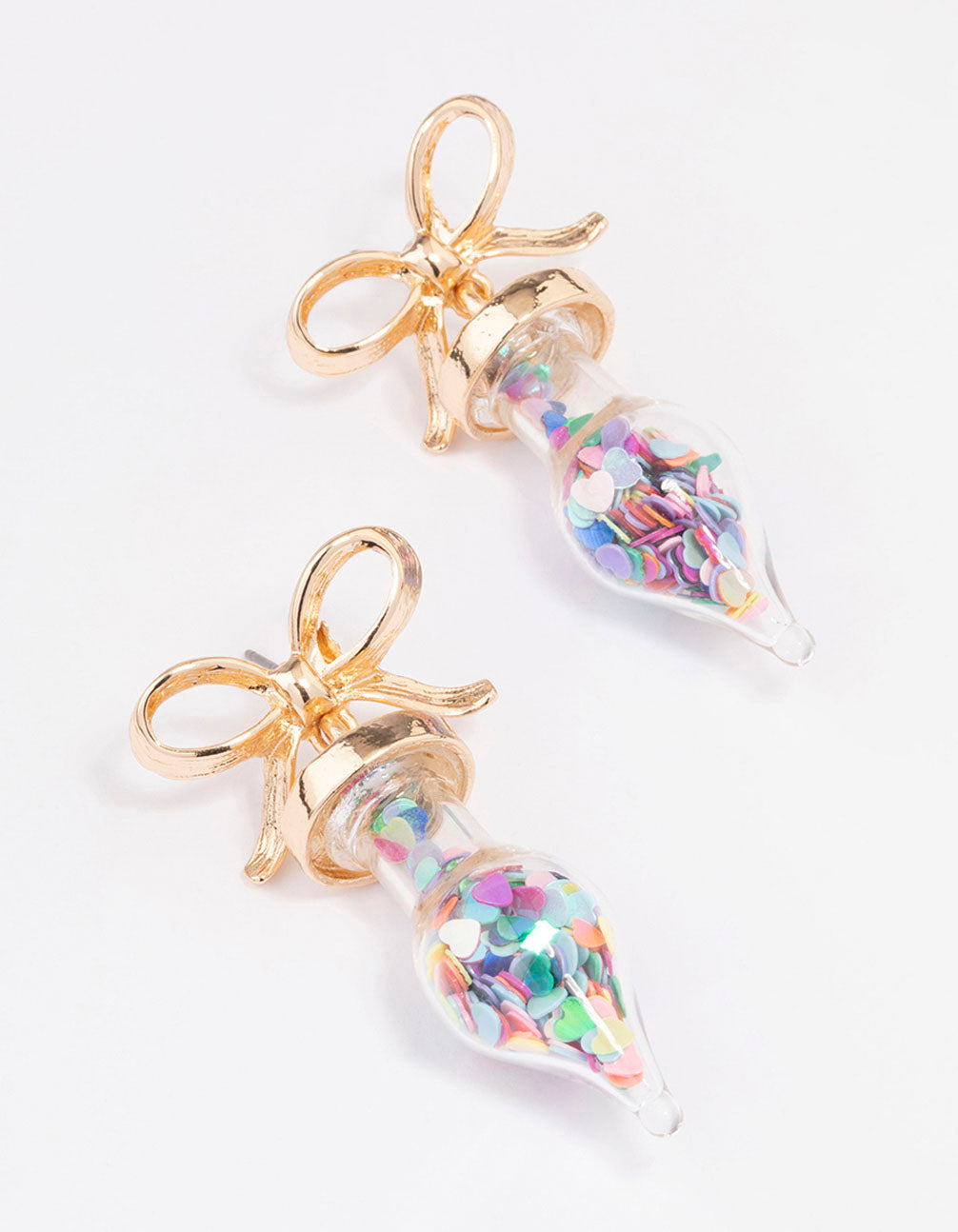 Rainbow Shaker Drop Earrings