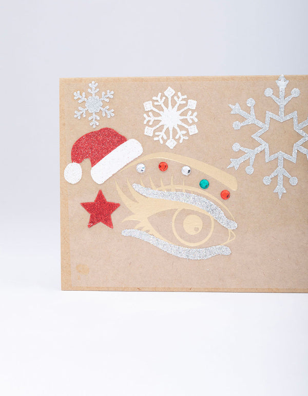Christmas Snowflake Face Jewels