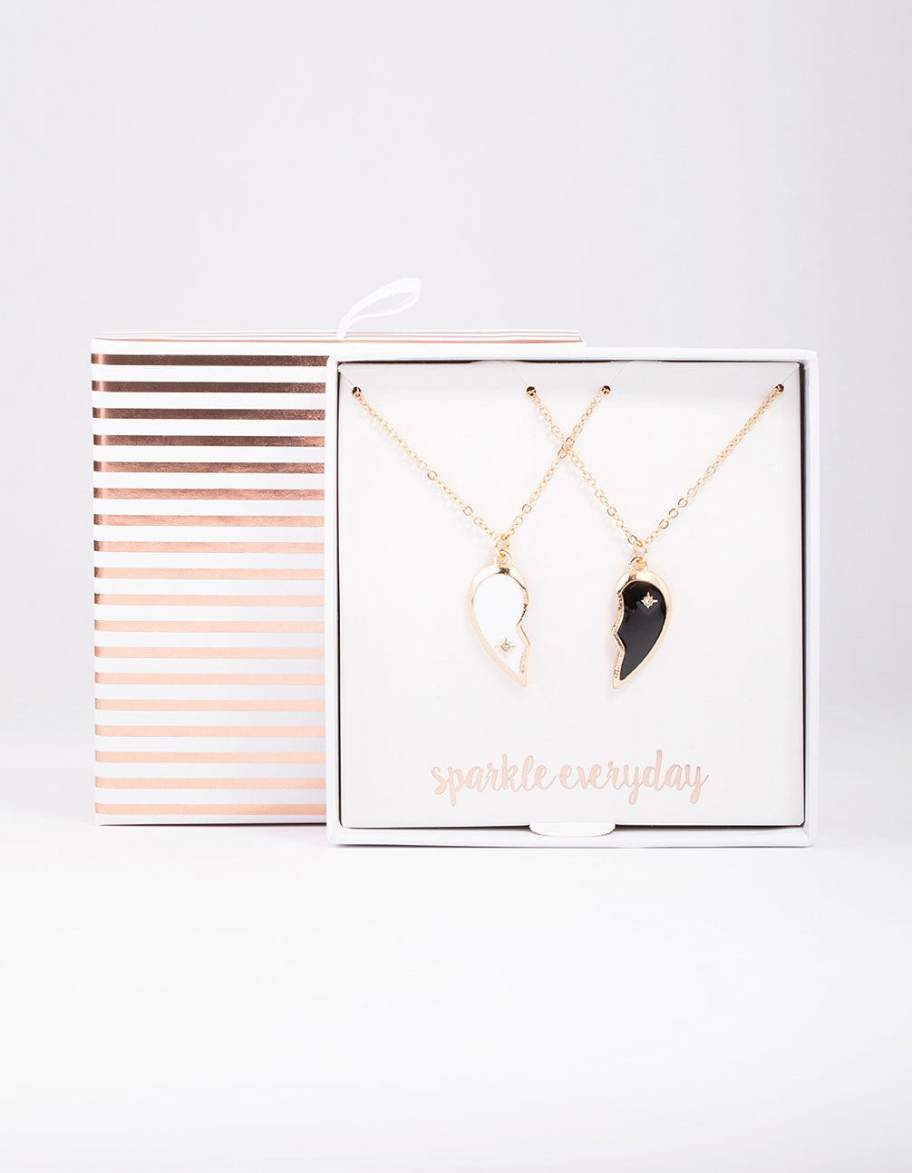 Gin Yin & Yang Heart Necklace Pack