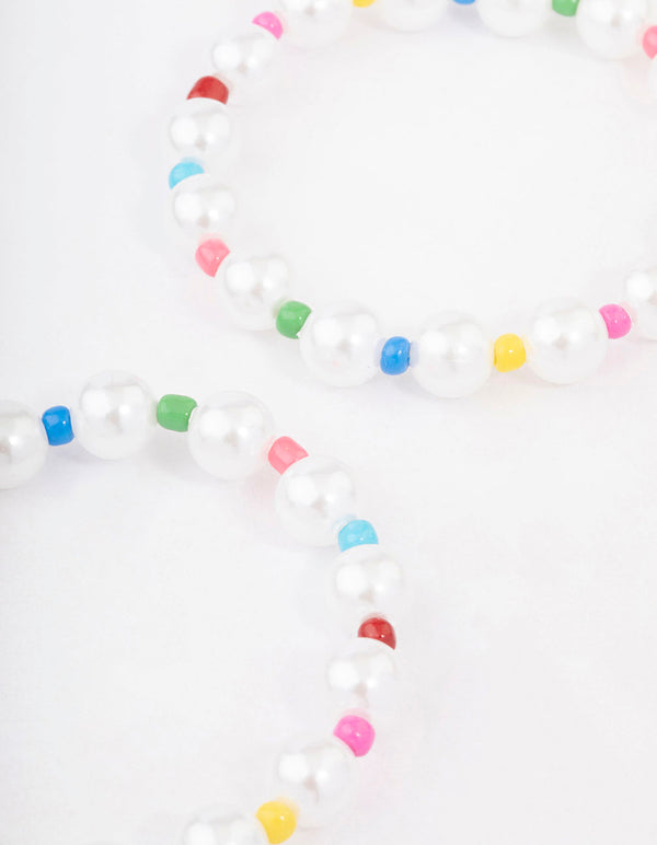 Beaded Pearl Bracelet Pack